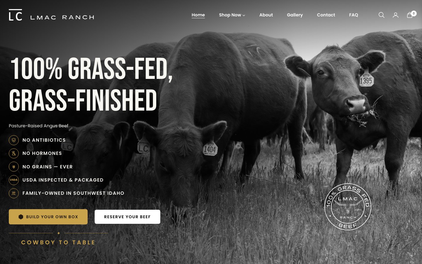 The LMAC Ranch website